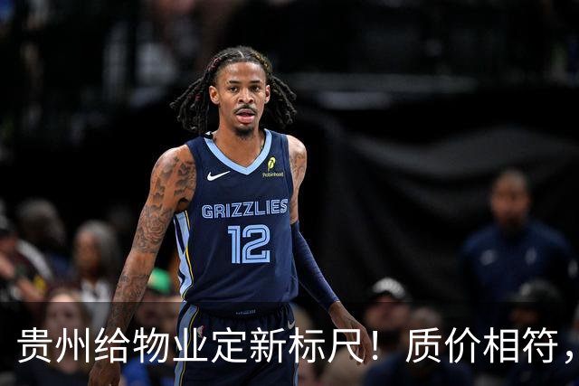 贵州给物业定新标尺！质价相符，11月20日前业主能提意见